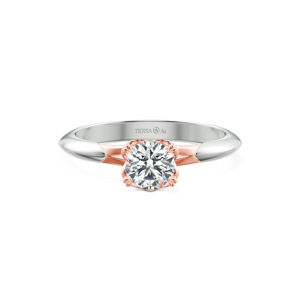 Nhẫn cầu hôn Heart Petal NCH1427
