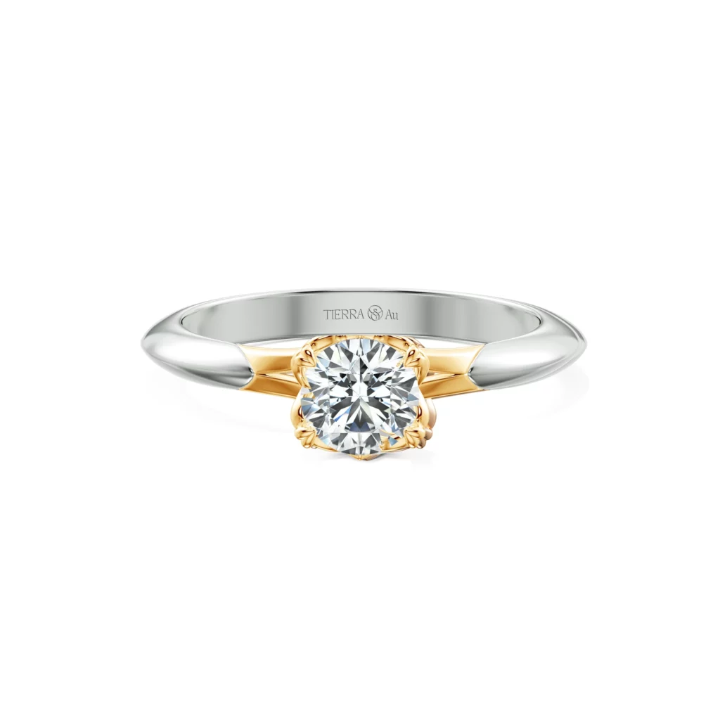 Nhẫn cầu hôn Heart Petal NCH1427