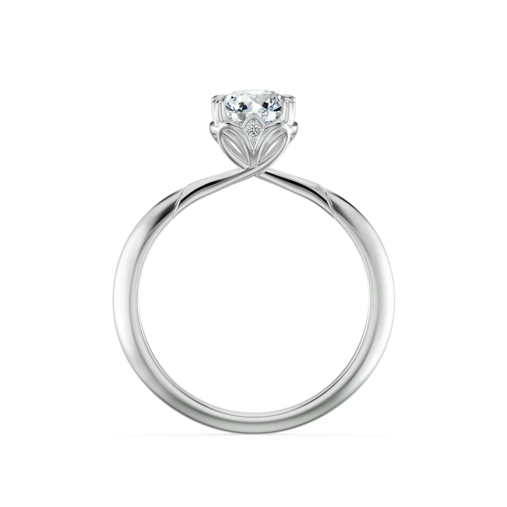 Nhẫn cầu hôn Heart Petal NCH1427