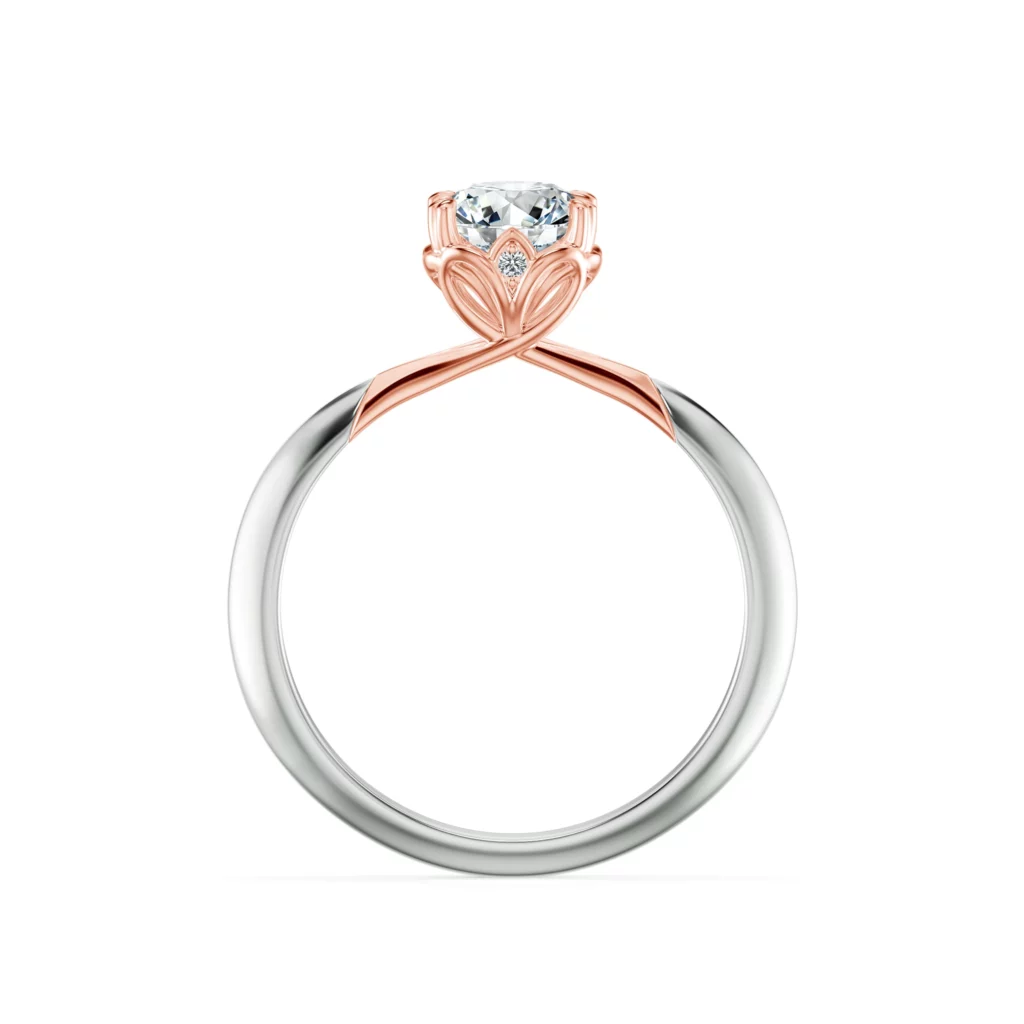 Nhẫn cầu hôn Heart Petal NCH1427