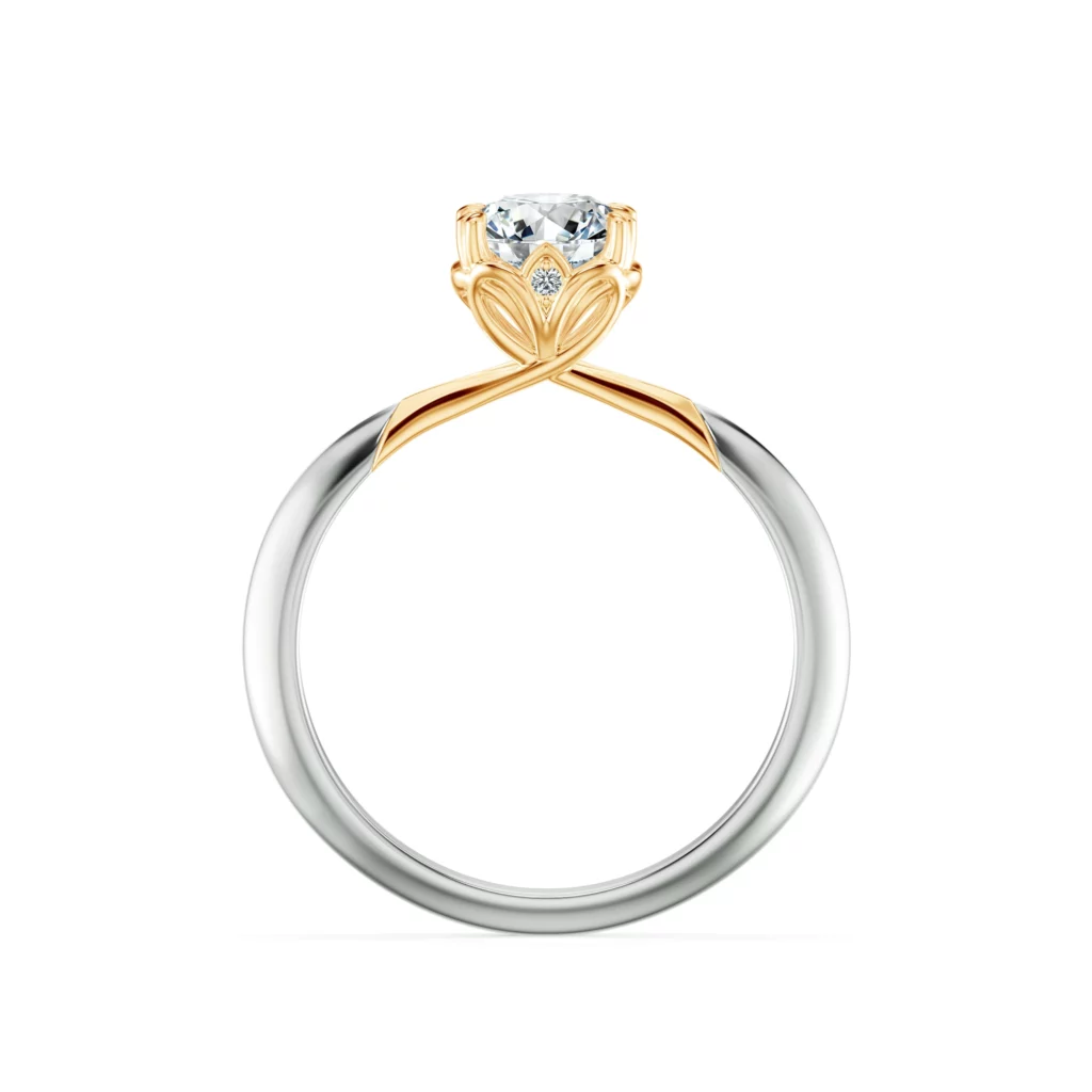 Nhẫn cầu hôn Heart Petal NCH1427