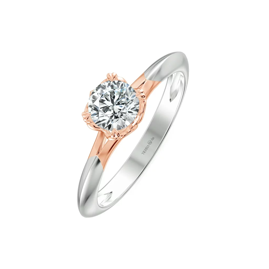 Nhẫn cầu hôn Heart Petal NCH1427