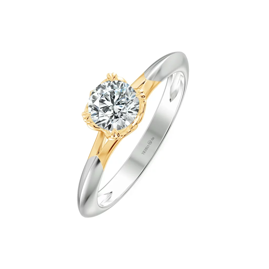 Nhẫn cầu hôn Heart Petal NCH1427