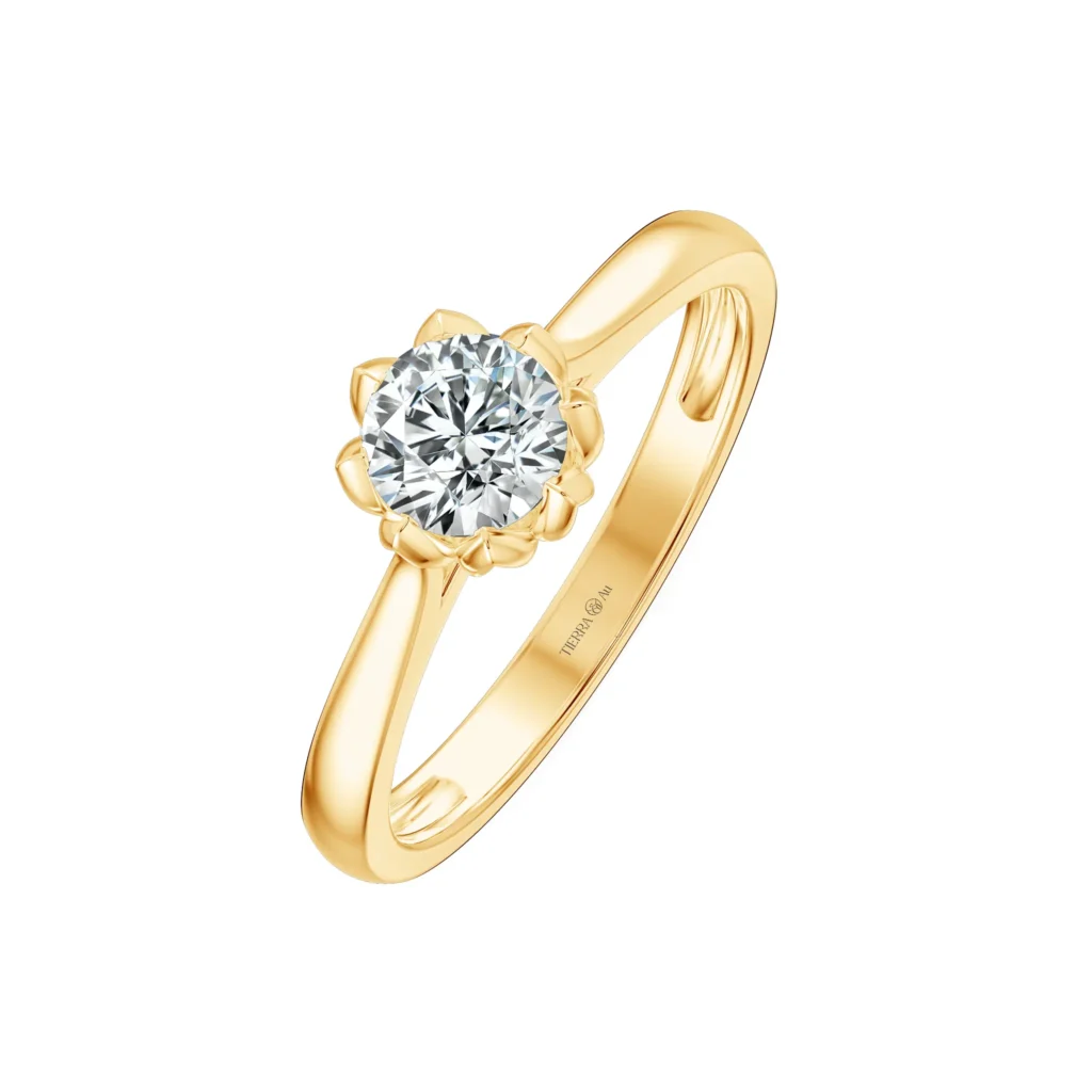 Nhẫn cầu hôn Pretty Flora NCH1513