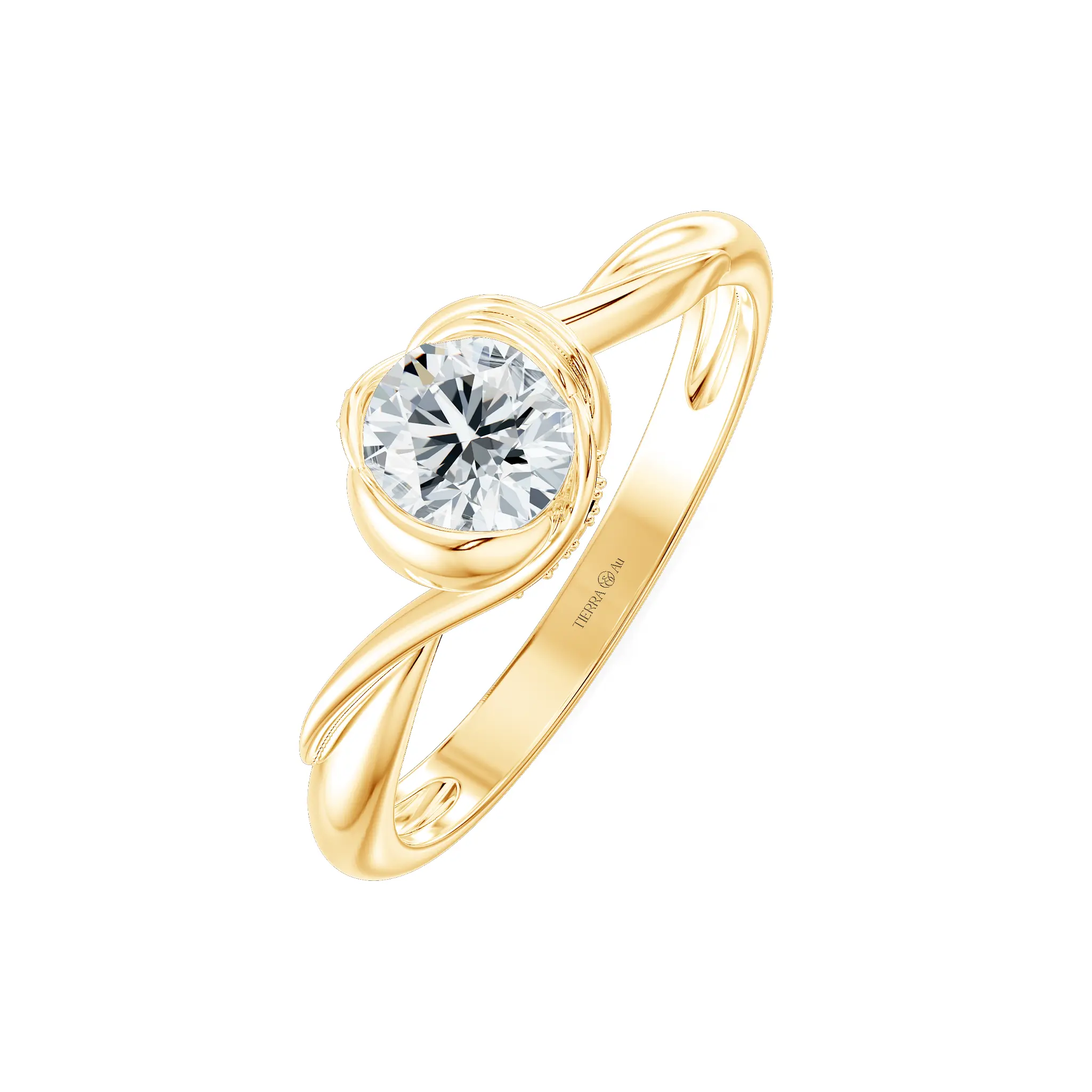 Nhẫn cầu hôn White Pappilon NCH5401