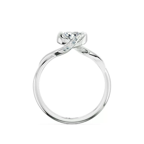 Nhẫn cầu hôn White Pappilon NCH5401