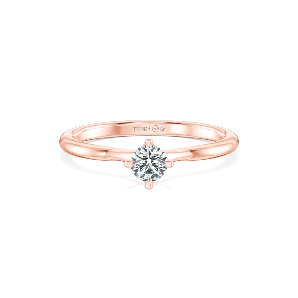Nhẫn cầu hôn Butterfly Kiss BCH7103