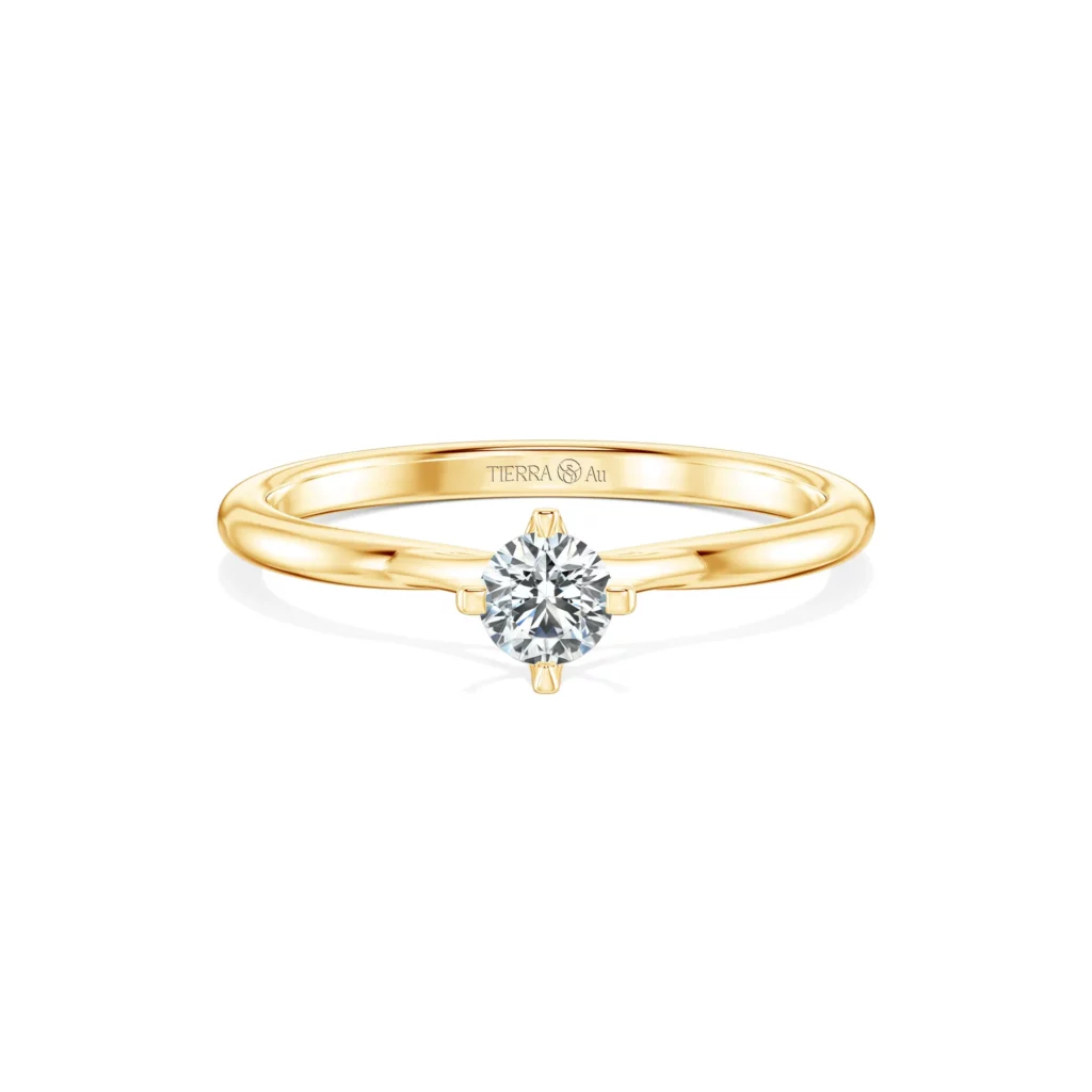 Nhẫn cầu hôn Butterfly Kiss BCH7103