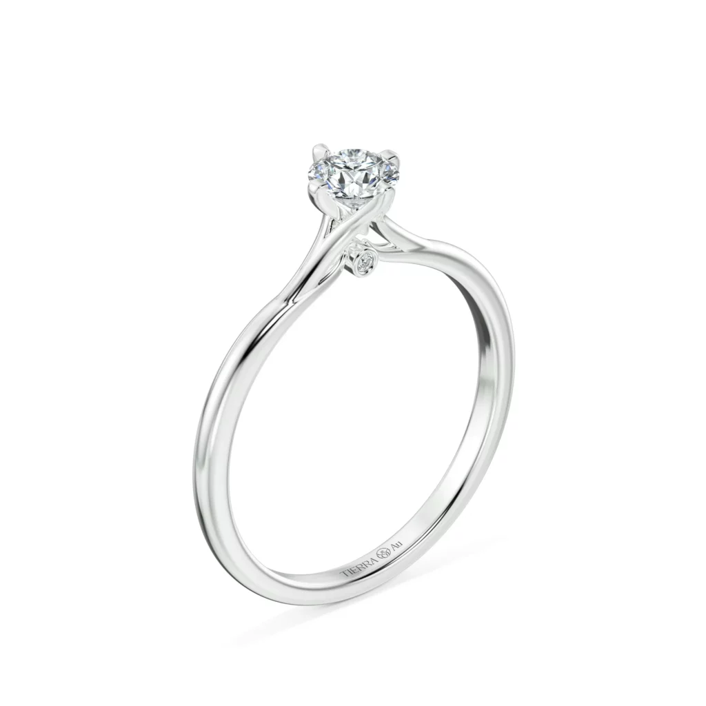 Nhẫn cầu hôn Butterfly Kiss BCH7103
