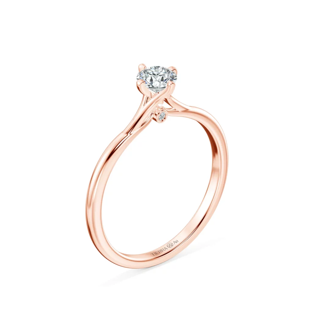 Nhẫn cầu hôn Butterfly Kiss BCH7103