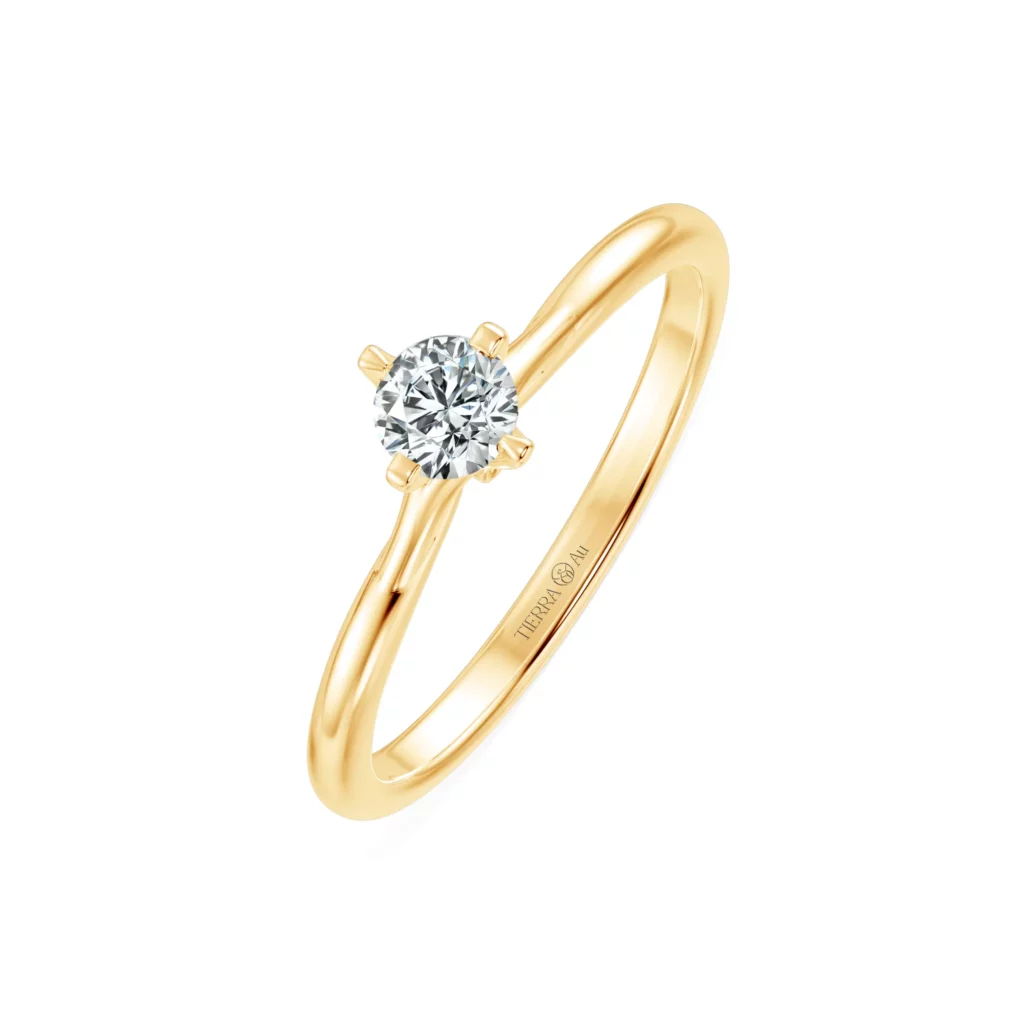 Nhẫn cầu hôn Butterfly Kiss BCH7103