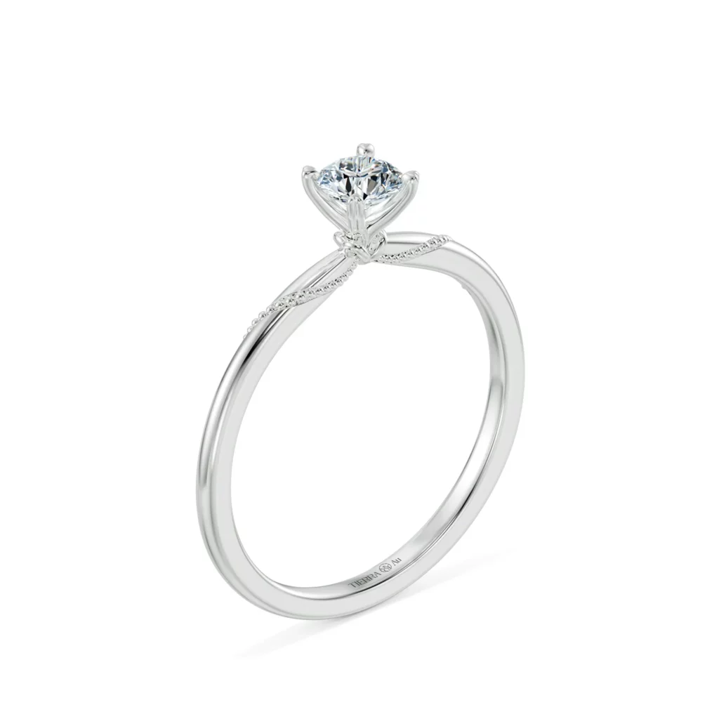 Nhẫn cầu hôn Veil Kiss BCH7109