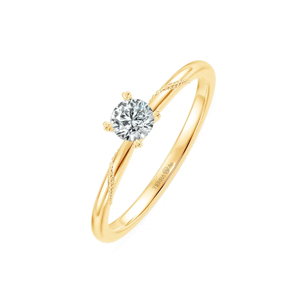 Nhẫn cầu hôn Veil Kiss BCH7109