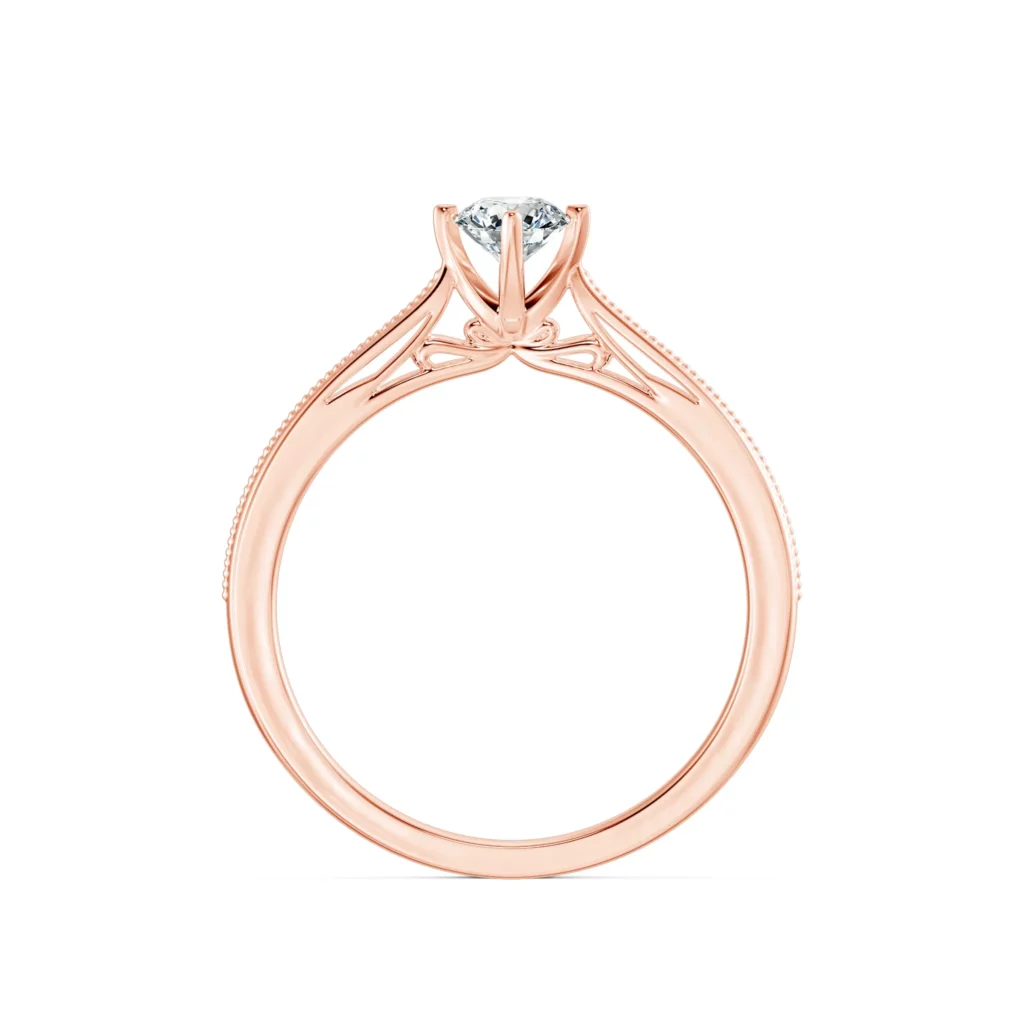 Nhẫn cầu hôn Ribbon Kiss BCH7112