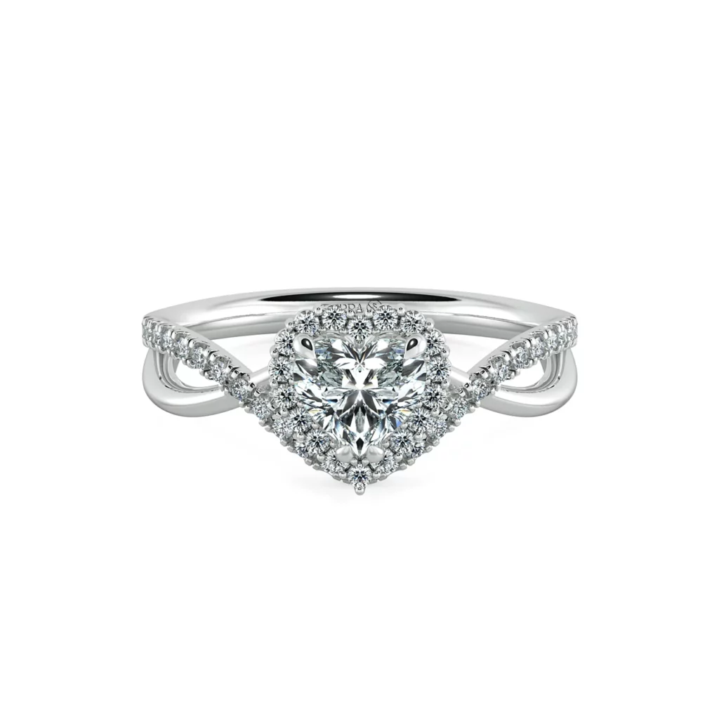 Nhẫn cầu hôn Heart Of Princess NCH8403