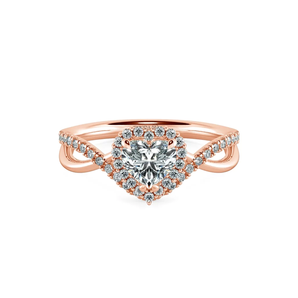 Nhẫn cầu hôn Heart Of Princess NCH8403