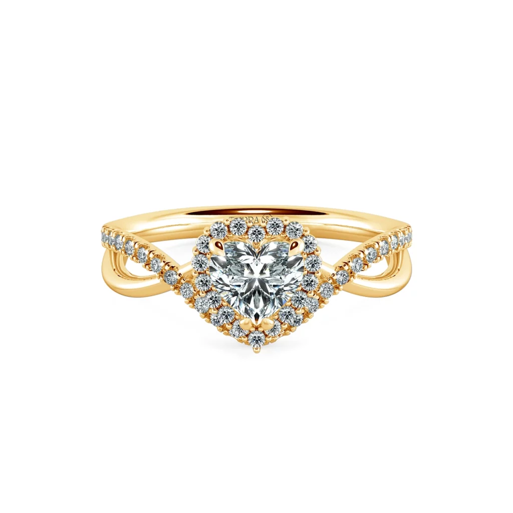 Nhẫn cầu hôn Heart Of Princess NCH8403