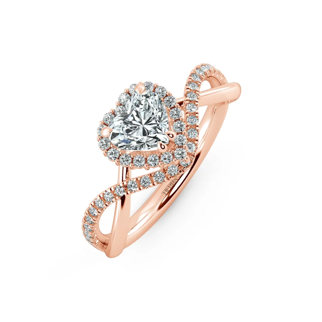 Nhẫn cầu hôn Heart Of Princess NCH8403