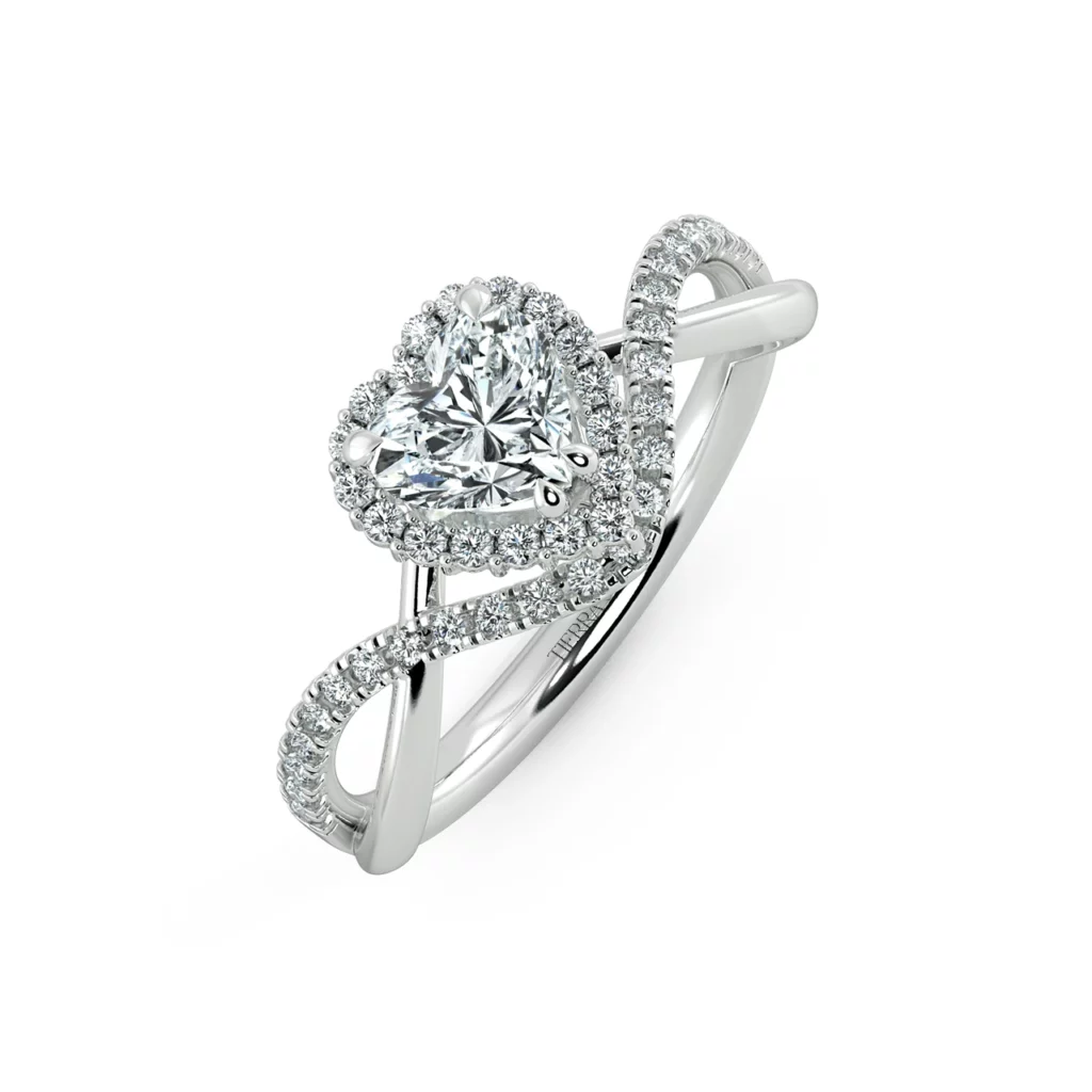 Nhẫn cầu hôn Heart Of Princess NCH8403