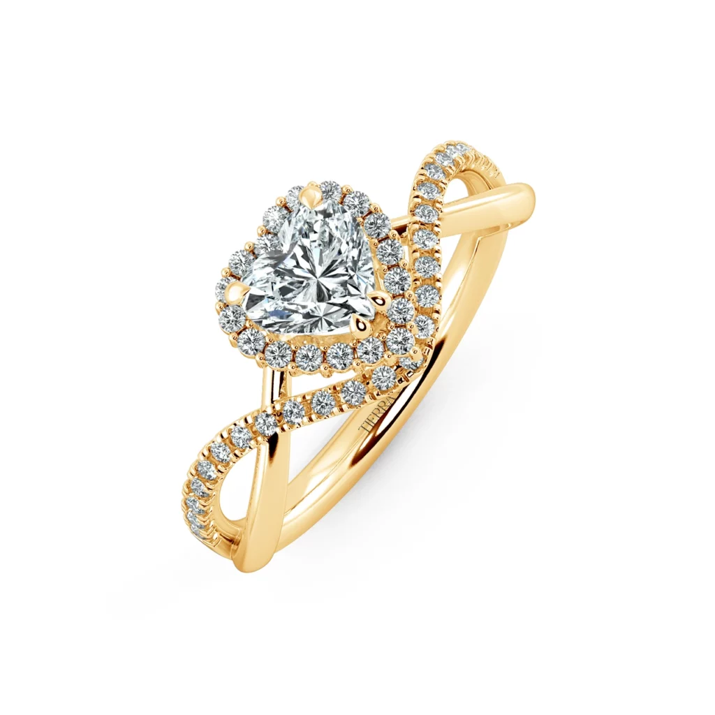Nhẫn cầu hôn Heart Of Princess NCH8403