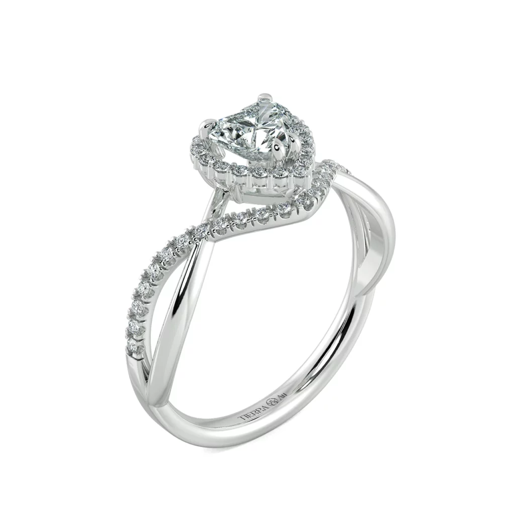 Nhẫn cầu hôn Heart Of Princess NCH8403