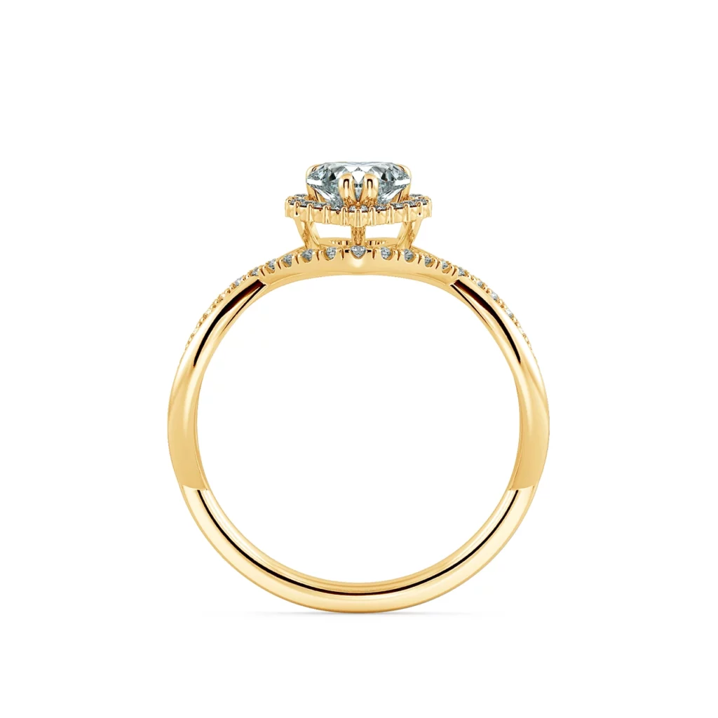 Nhẫn cầu hôn Heart Of Princess NCH8403