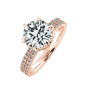 Nhẫn nữ KC Basket Diamond & Wide Band UKC1207