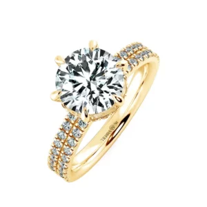 Nhẫn nữ KC Basket Diamond & Wide Band UKC1207