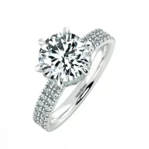 Nhẫn nữ KC Basket Diamond & Wide Band UKC1207