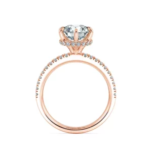 Nhẫn nữ KC Basket Diamond & Wide Band UKC1207