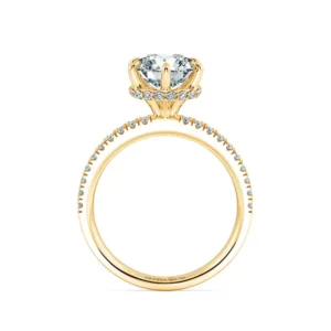 Nhẫn nữ KC Basket Diamond & Wide Band UKC1207