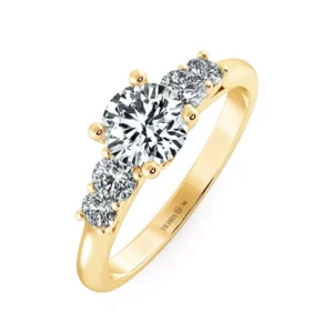 Nhẫn nữ KC Five Stone With Bridge Accent Stone NKC3301