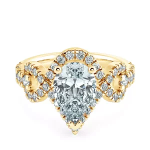 Nhẫn nữ KC Custom Pear Cut UKC8302