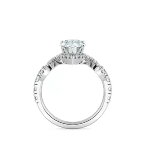Nhẫn nữ KC Custom Pear Cut UKC8302