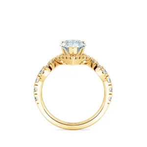 Nhẫn nữ KC Custom Pear Cut UKC8302