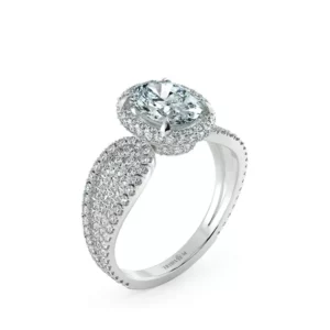 Nhẫn nữ KC Five Stone With Bridge Accent Stone UKC8503