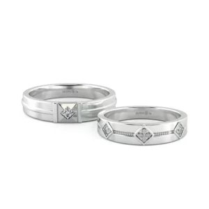 Nhẫn cưới nữ Petal of Happyness 4 UCF9011