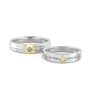 Nhẫn cưới nữ Petal of Happyness 4 UCF9011