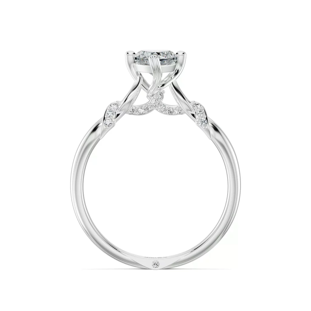 Nhẫn cầu hôn Satin Plait NCH8415