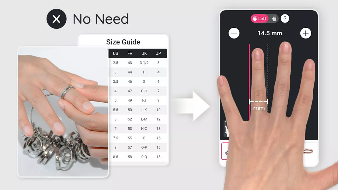 App đo size nhẫn Size My Ring