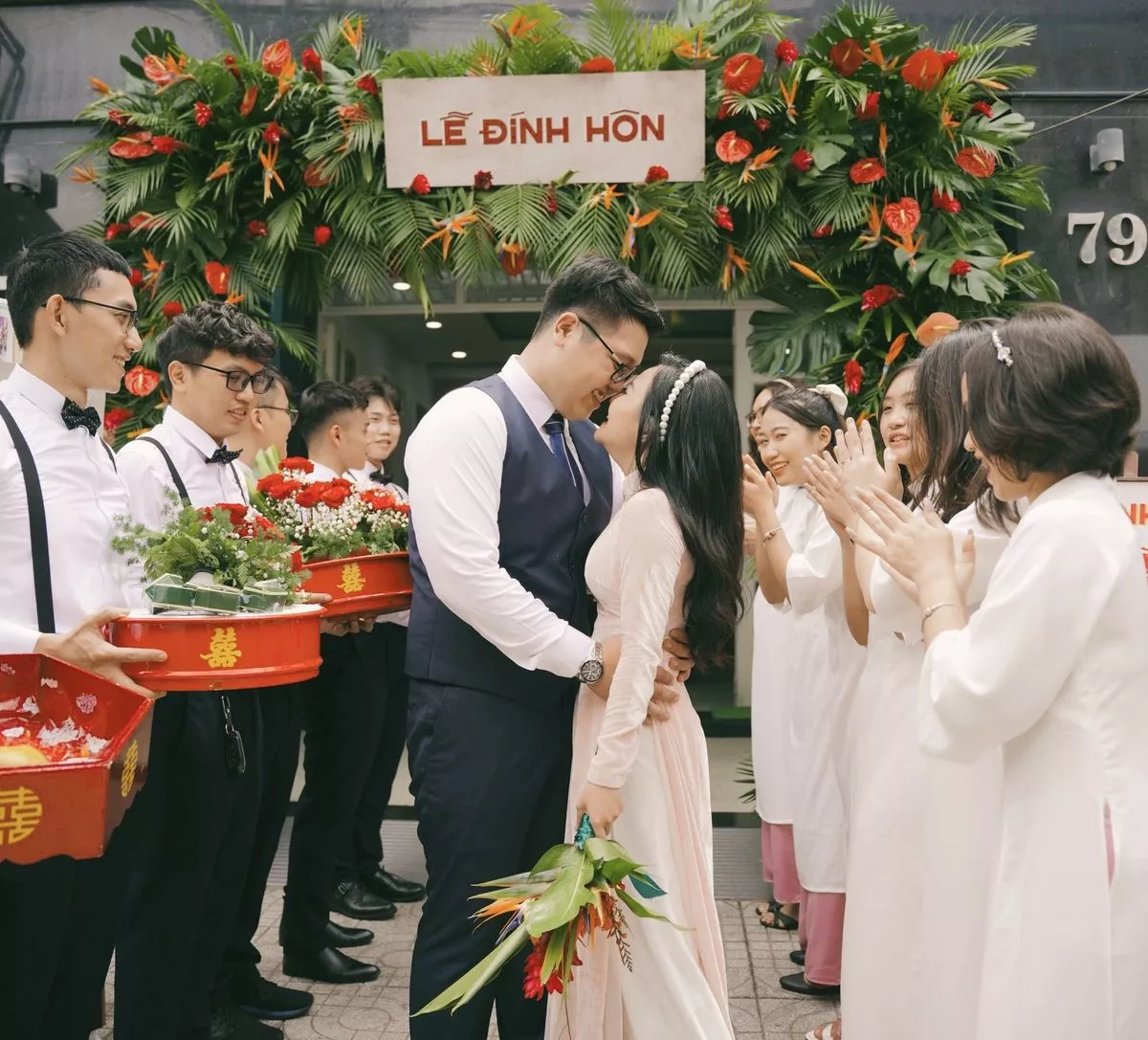 Những lưu ý khi bưng mâm quả cưới