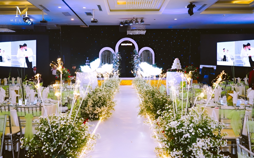 TOP 20+ Nhà hàng tiệc cưới TPHCM đẹp, sang trọng, nổi tiếng 11 Nhà hàng tiệc cưới Melisa Center là nhà hàng tiệc cưới sang trọng tại tp hcm