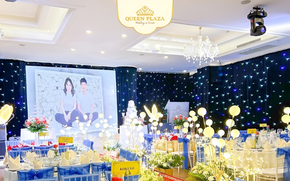 TOP 20+ Nhà hàng tiệc cưới TPHCM đẹp, sang trọng, nổi tiếng 19 Nhà hàng tiệc cưới Queen Plaza là một trong những nhà hàng tiệc cưới rẻ đẹp TPHCM