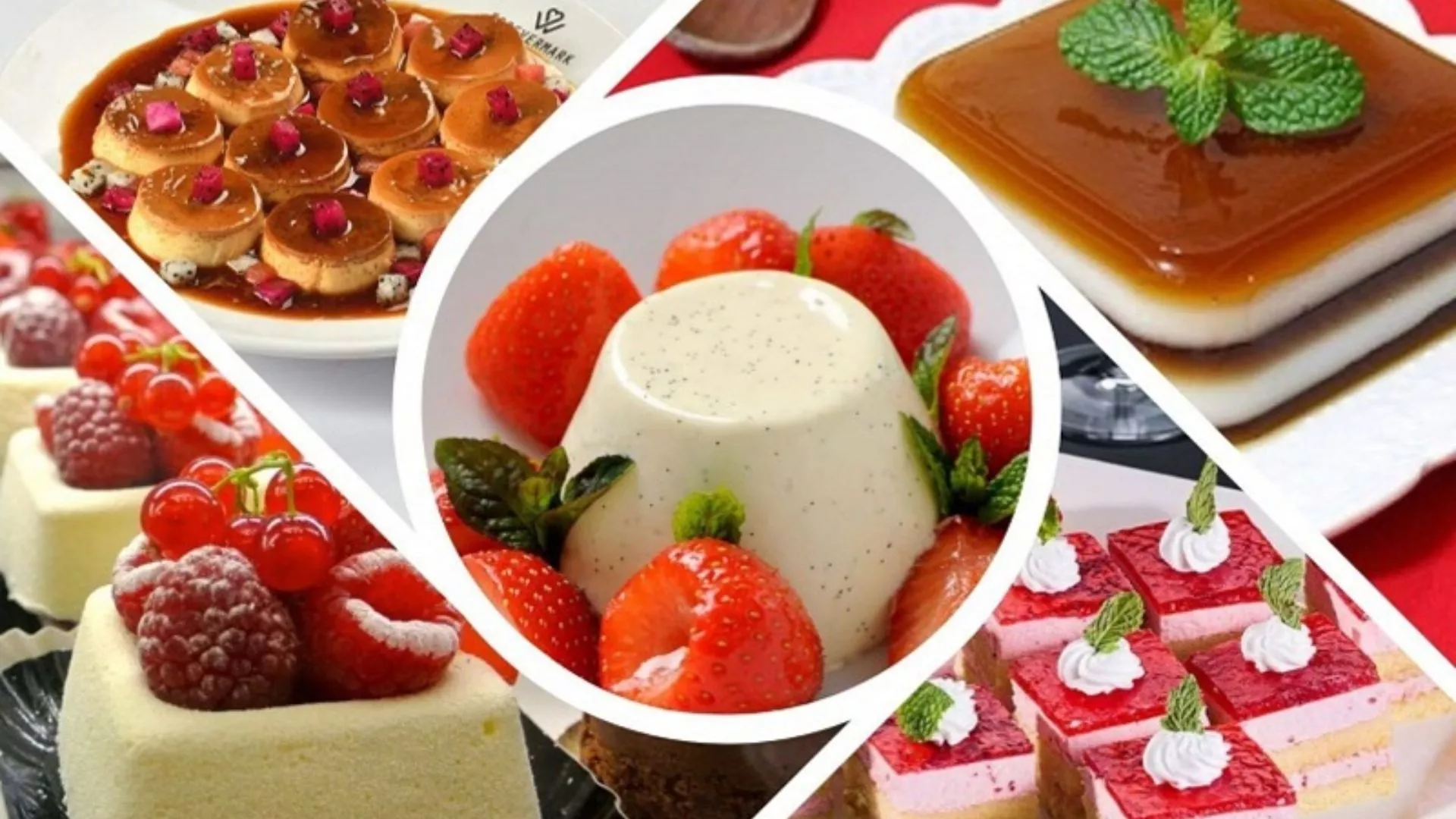 Món tráng miệng trong tiệc cưới