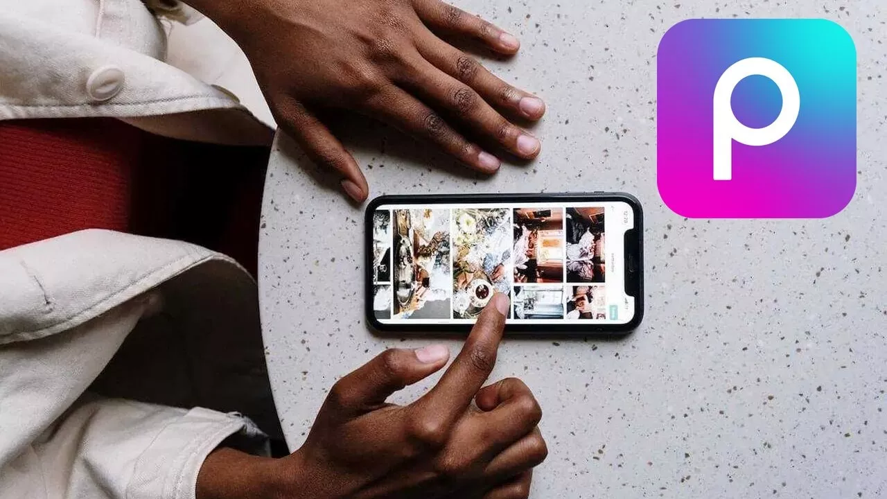 Hướng dẫn ghép trend ảnh trưng bày áo cưới cùng Picsart