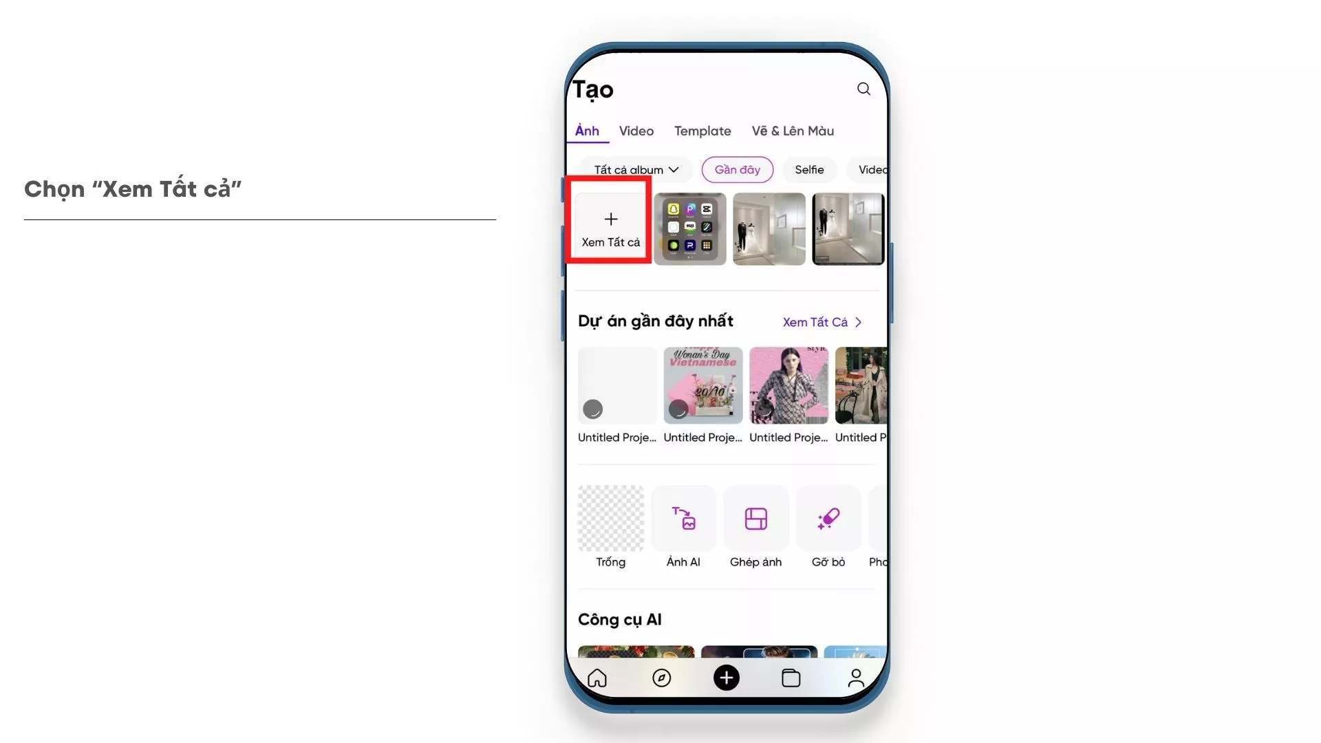 Hướng dẫn ghép trend ảnh trưng bày áo cưới cùng Picsart