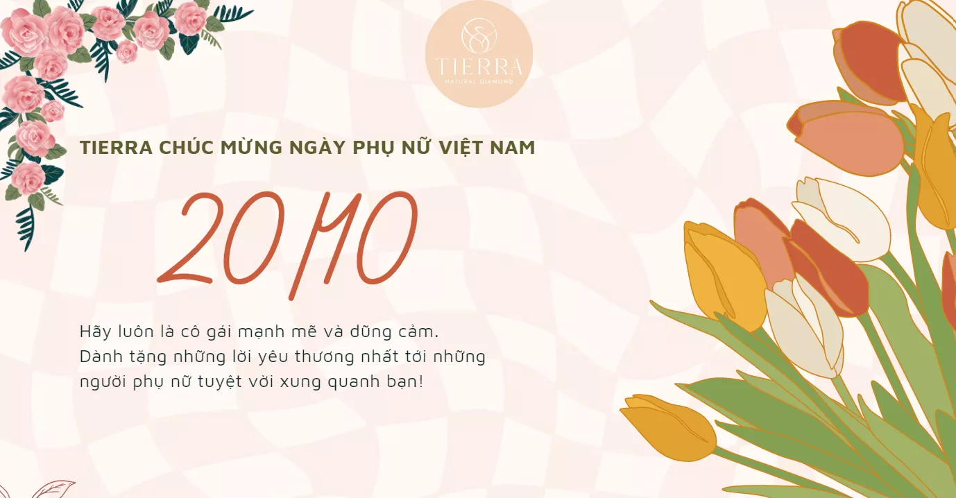 Tierra chúc mừng ngày 20 tháng 10 - Ngày Phụ Nữ Việt Nam