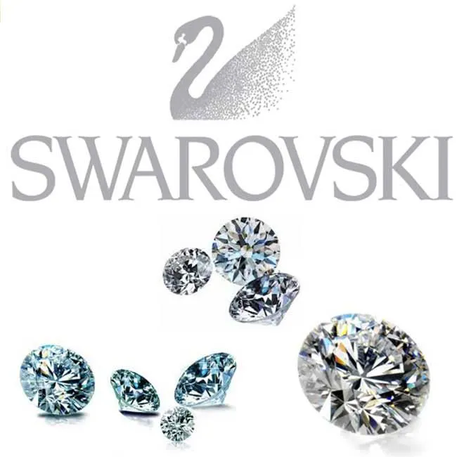 Đá Swarovski là sản phẩm nổi tiếng của thương hiệu Swarovski