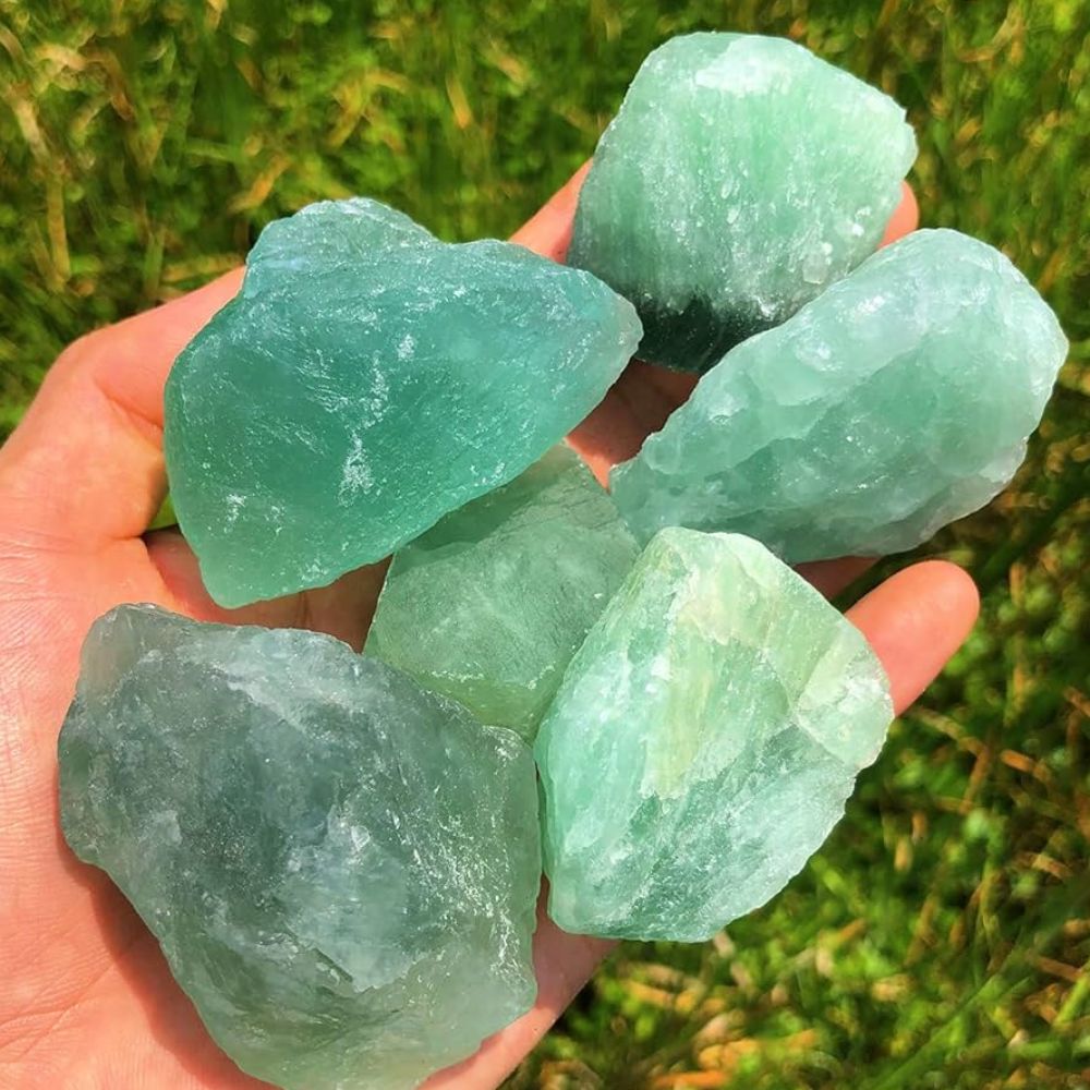Các loại đá Fluorite - Green Fluorite (Fluorite xanh lá cây)
