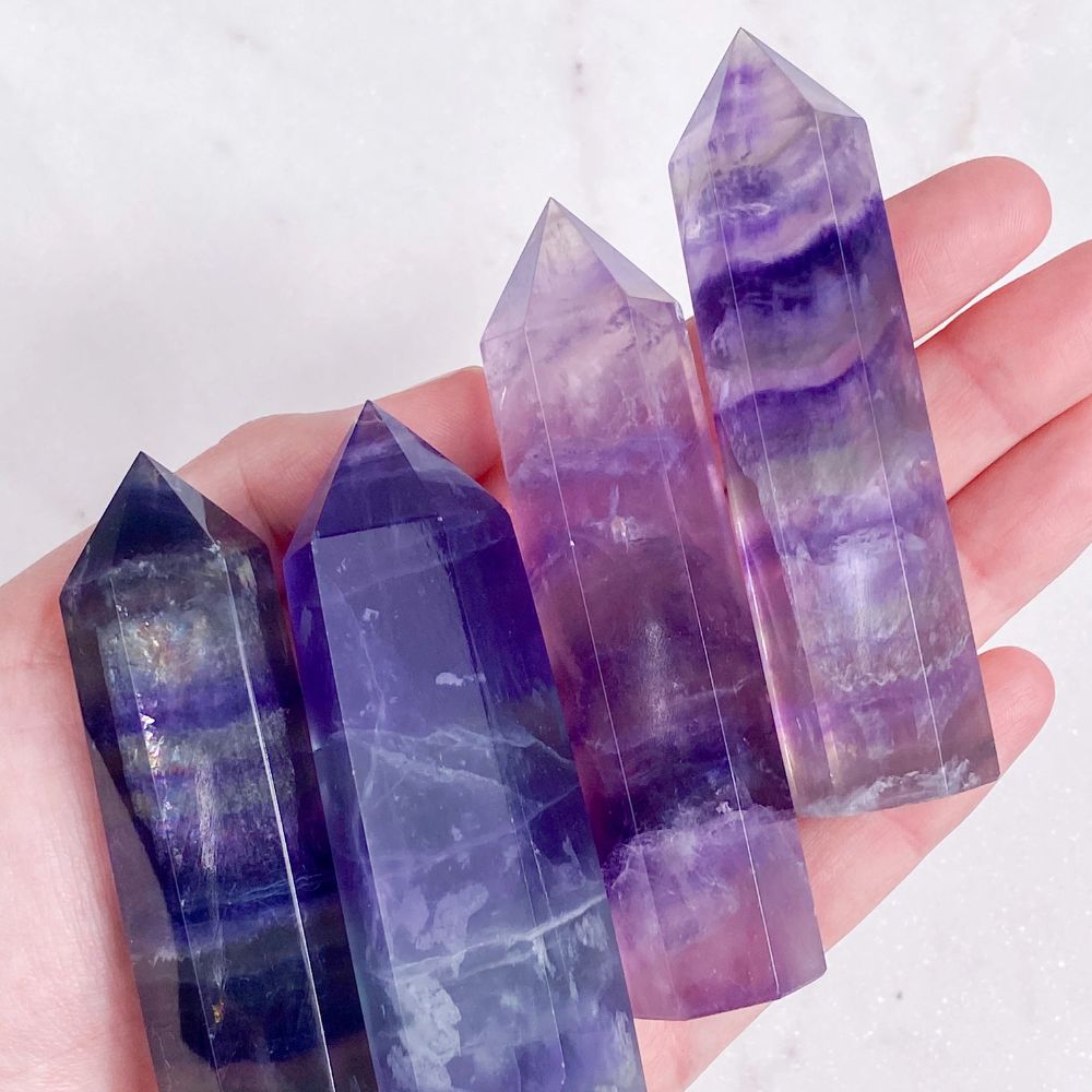 Indigo Fluorite (Fluorite chàm tím)